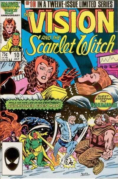 Vision and the Scarlet Witch #10 (1986)
