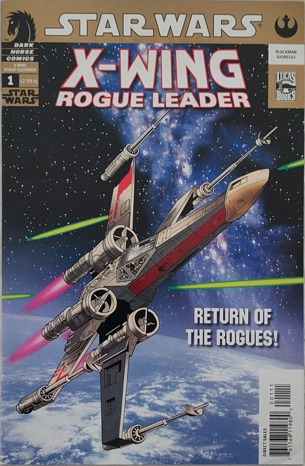 Star Wars: X-Wing â€“ Rogue Leader #1-3 (2005) Complete Set