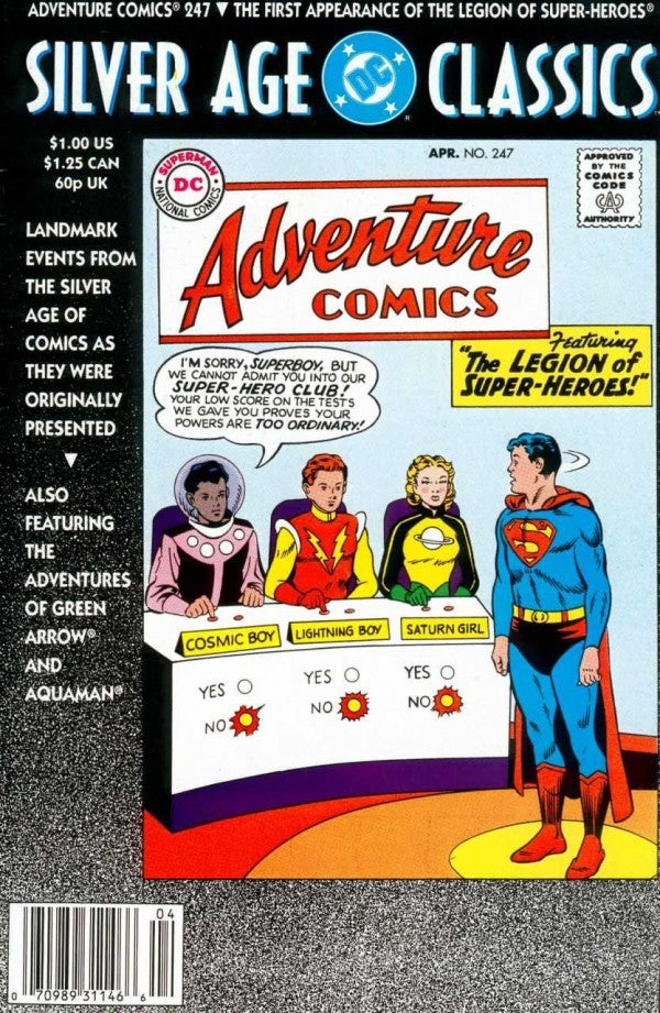 Adventure Comics #247 - DC Silver Age Classics Edition (1992)