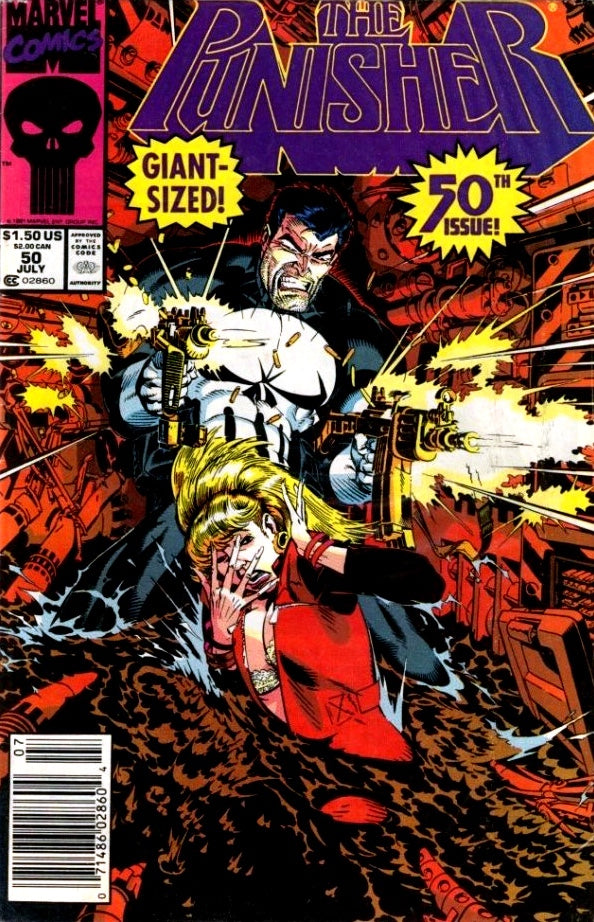 Punisher #50 (1991) - Newsstand Edition