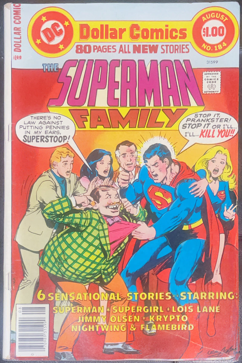 Superman Family #184 (1977) - (Lower Grade)
