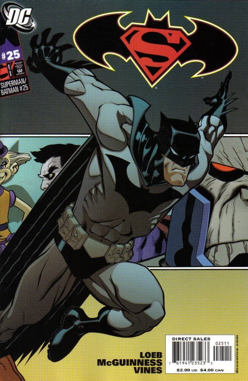 Superman / Batman #25 - McGuinness Connecting Variant (2006)