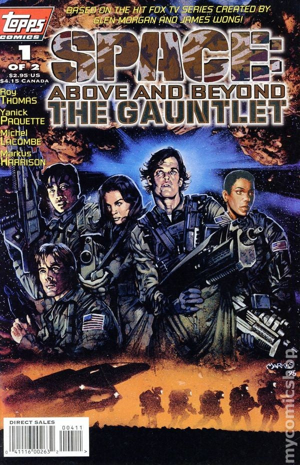 Space: Above and beyond - The Gauntlet #1-2 (1996) Complete Set