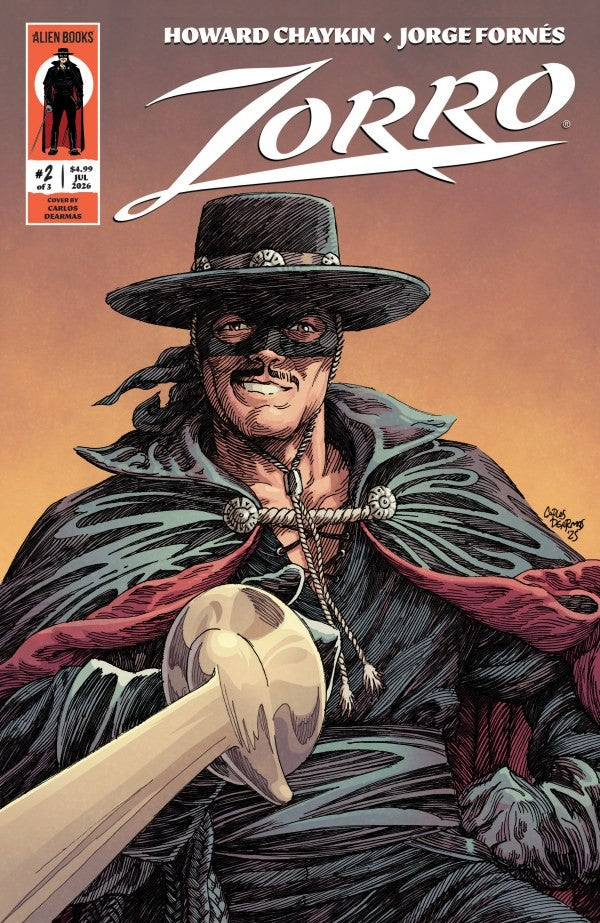Zorro #2 - Carlos Dearmas Variant (2026)