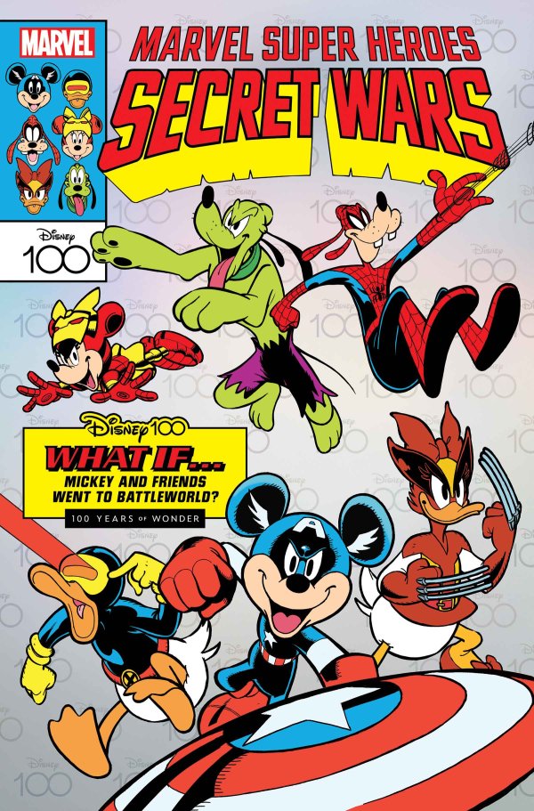Amazing Spider-Man #37 (2023) - Disney 100 Secret Wars Variant