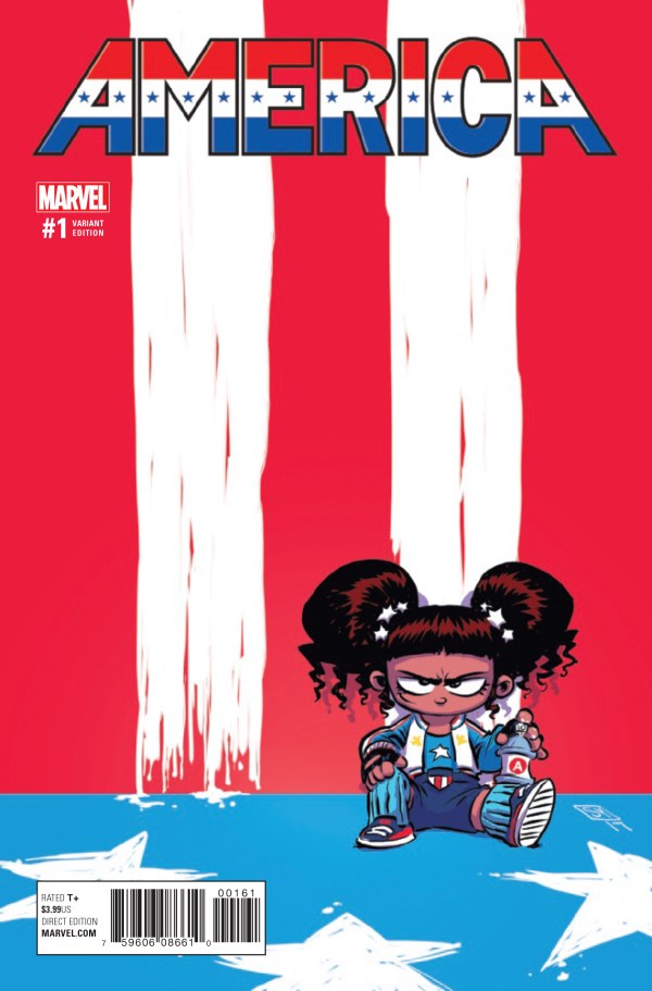 America #1 (2017) - Skottie Young Variant (NM-)