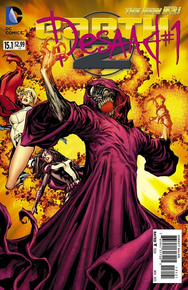 Earth 2 #15.1 (2013) - DeSaad Ken Lashley Standard Variant