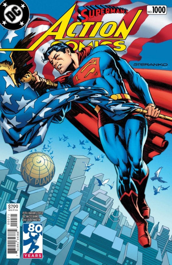 Action Comics #1000 (2018) -  Steranko 1970s Variant