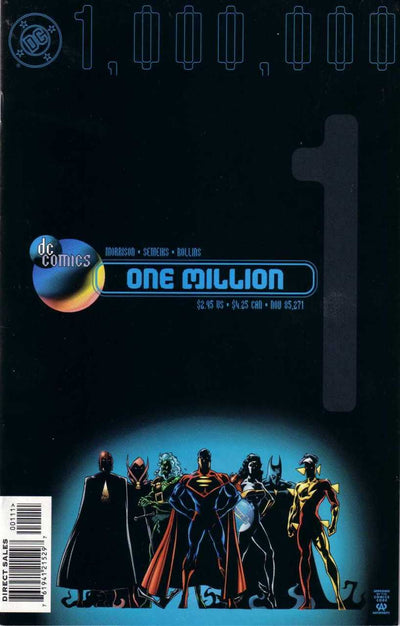 DC One Million #1-4 (1998) Complete Set + DC One Million 80-Page Giant