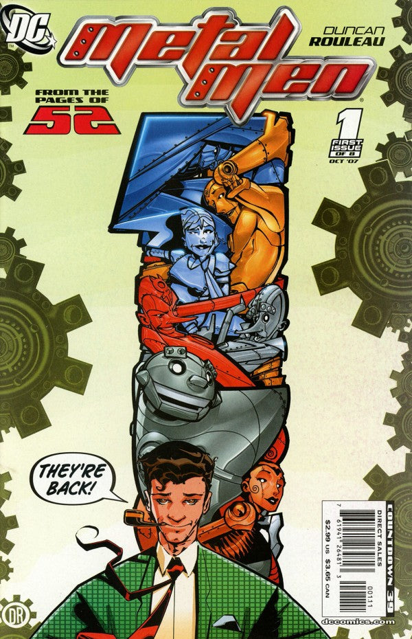 Metal Men #1-8 (2007) Complete Set