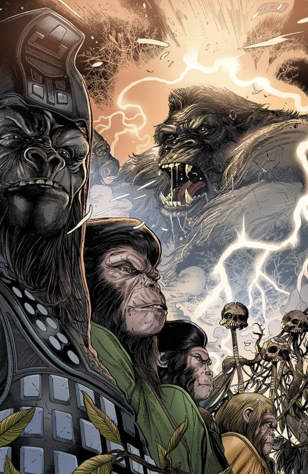 Kong on the Planet of the Apes #4 (2018) - Carlos Magno Connecting Virgin Variant