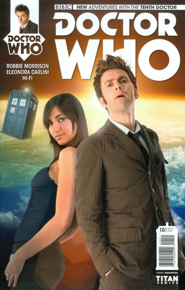 Doctor Who: The Tenth Doctor #10 (2015) - Subscription Photo (AJ & RF) Variant