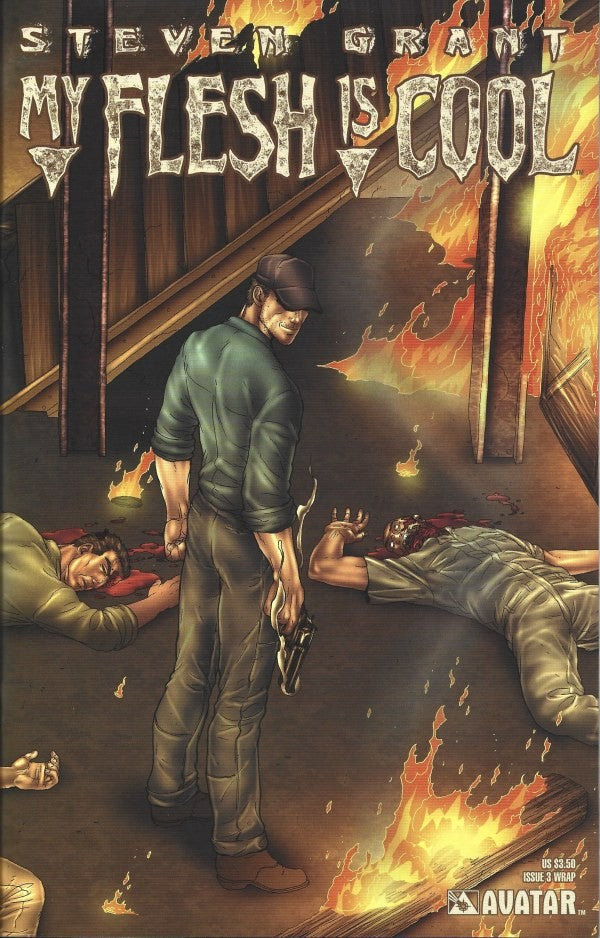 My Flesh is Cool #3 (2004) - Jacen Burrows Wraparound Variant