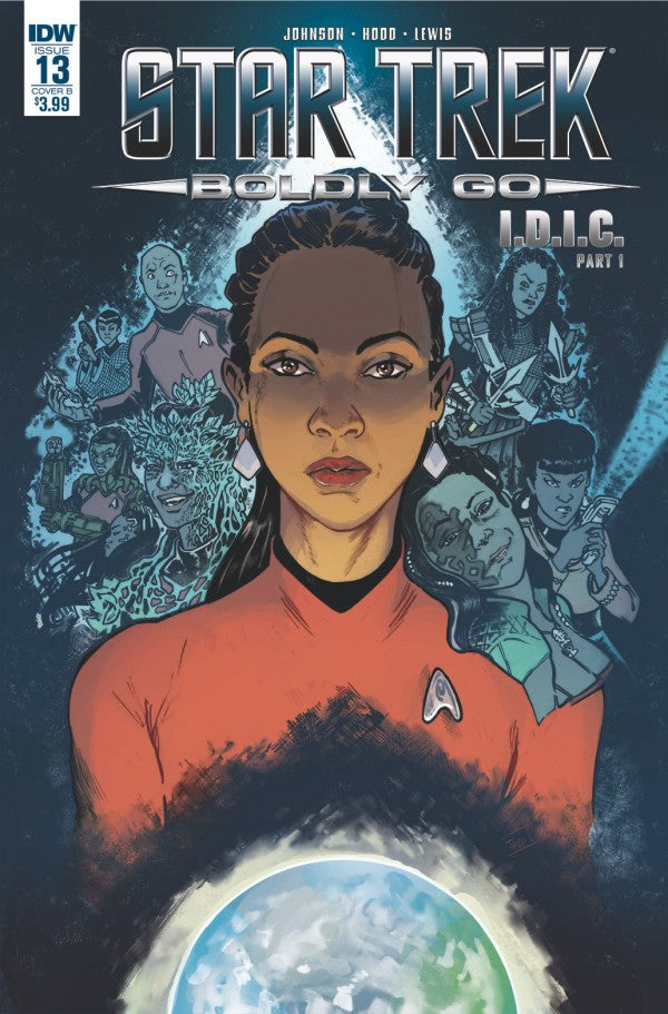 Star Trek: Boldly Go #13 (2017) - Tana Ford Variant