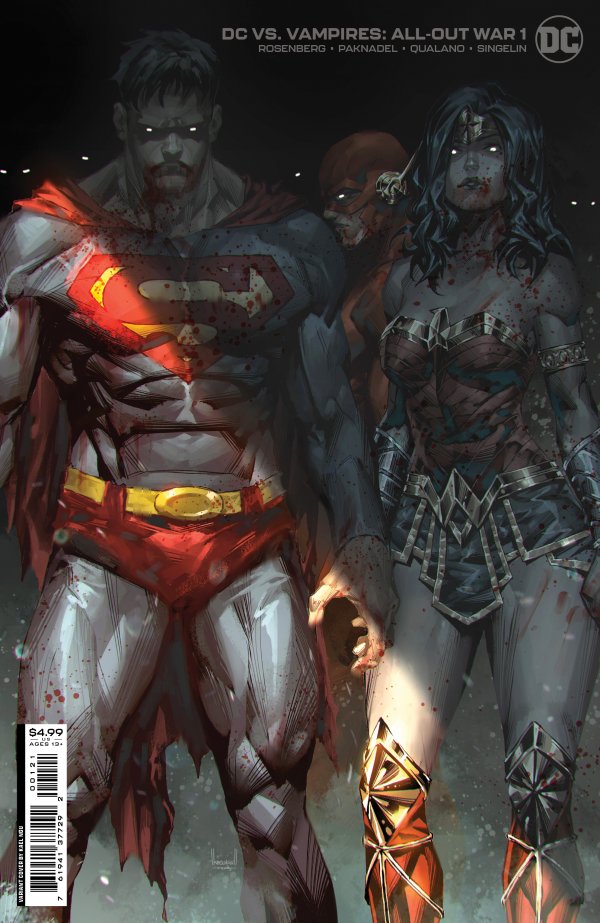 DC vs. Vampires: All-Out War #1-6 (2022) Complete Set + DC vs. Vampires: Hunters