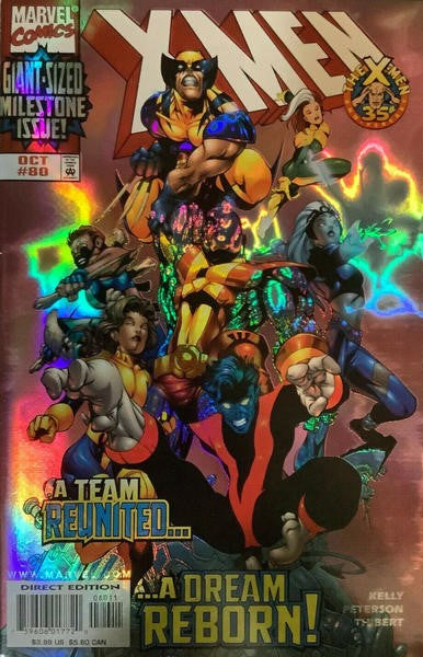X-Men #80: (1998)  Holofoil Cove
