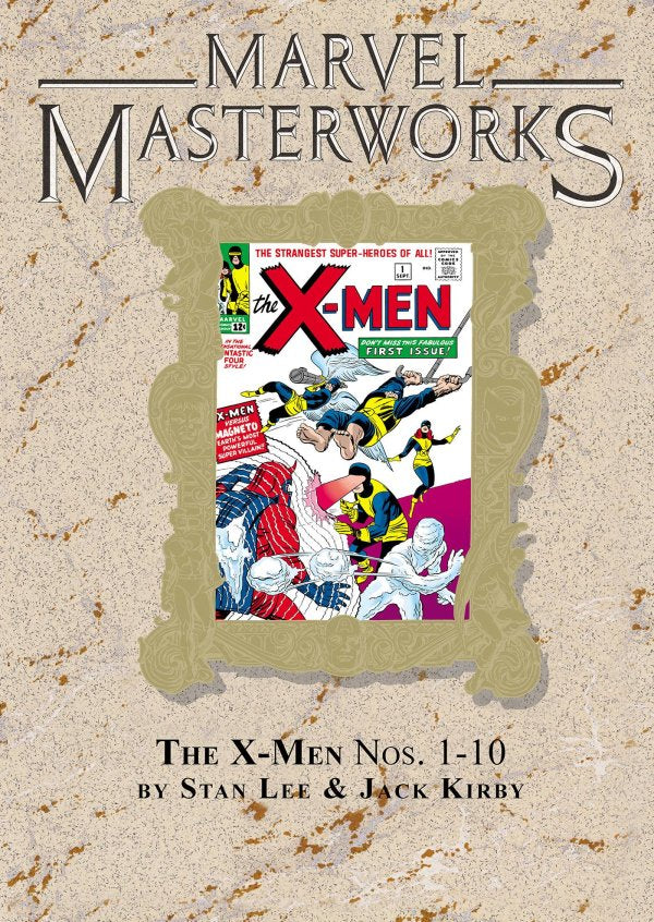 Marvel Masterworks: The X-Men Vol. 1 HC 2023 Printing (Remasterworks) DM Variant
