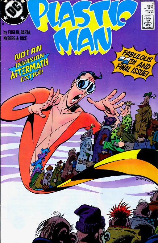 Plastic Man #4 (1989)
