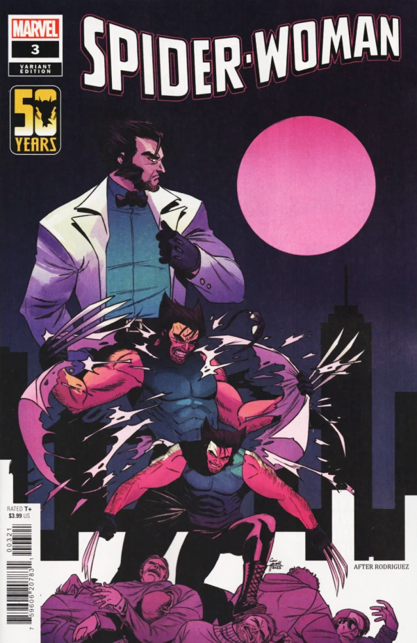 Spider-Woman #3 (2024) - Wolverine 50th Anniversary Variant
