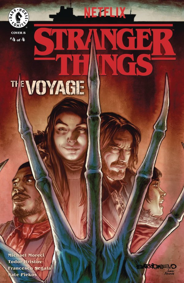 Stranger Things: The Voyage #4 (2024) - Al Barrionuevo Variant