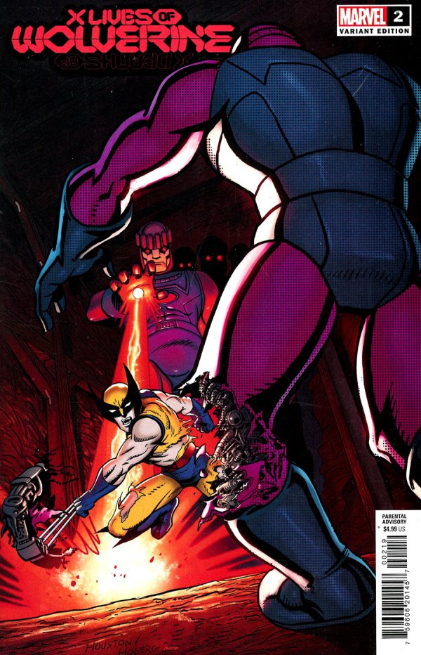 X Lives of Wolverine #2 (2024) - 1:25 Houston Animation Style Variant