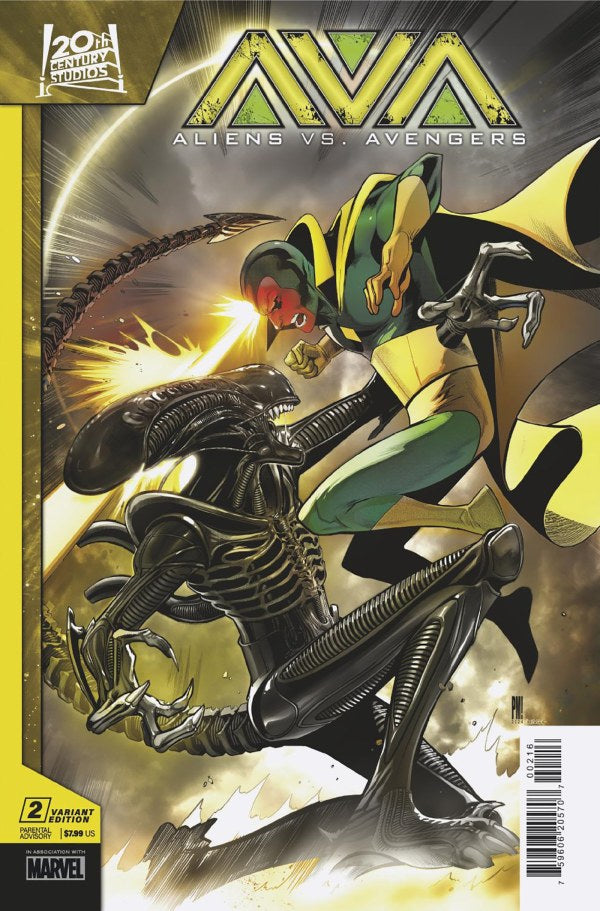 Aliens vs. Avengers #2 (2024) - 1:25 Medina Variant