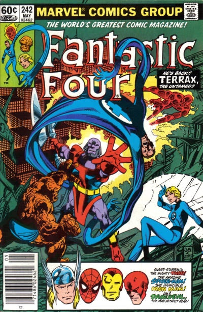 Fantastic Four #242 (1982) - Newsstand Edition (Mid-Grade)