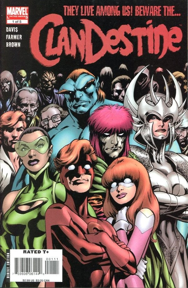 ClanDestine #1-5 (2008) Complete Set