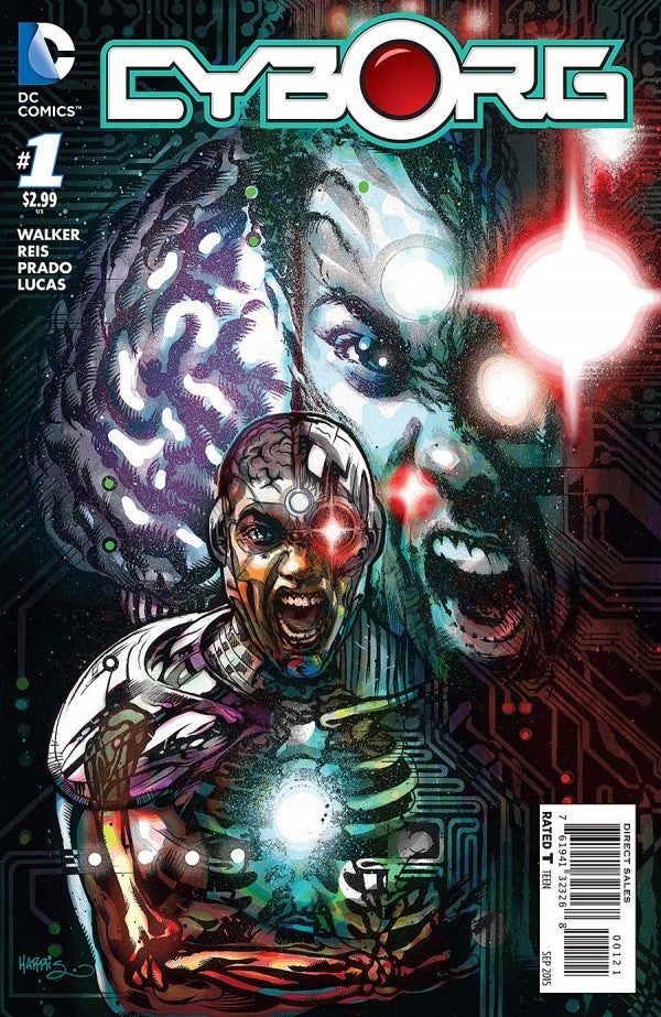 Cyborg #1 (2015) - 1:25 Harris Variant