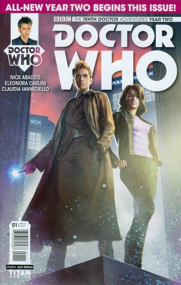 Doctor Who: The Tenth Doctor â€“ Year Two #1-17 (2015) Complete Set