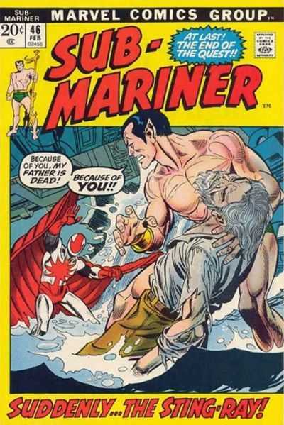 Sub-Mariner #46 (1971) - (Mid-Grade)