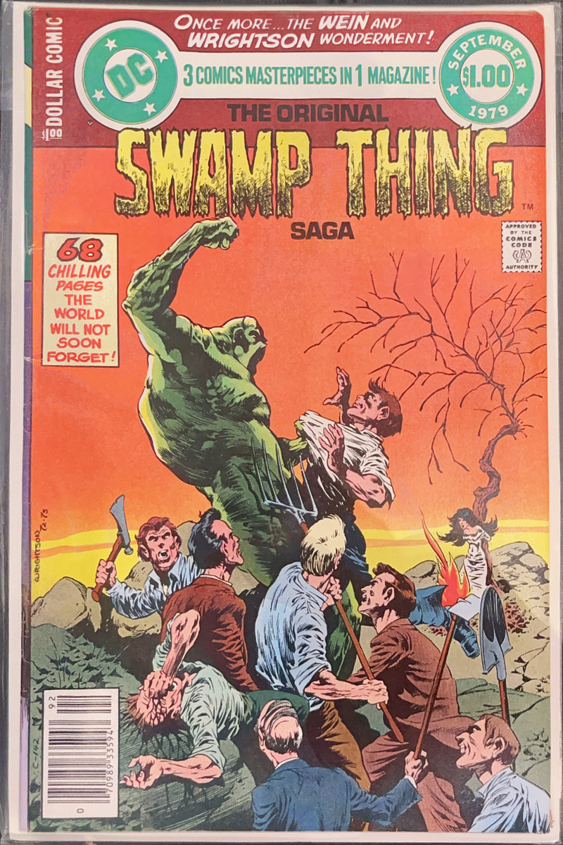 Saga of the Swamp Thing #15 (1983) - Newsstand Edition (Mid-Grade)