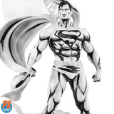 SDCC 2024 Superman Black and White Previews Exclusive Statue