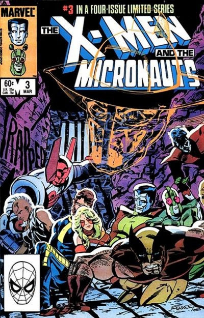 X-Men and the Micronauts #3 (1983)