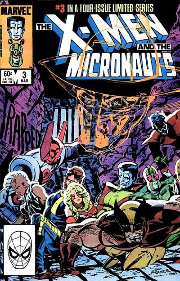 X-Men and the Micronauts #3 (1983)