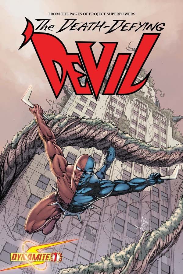 Death-Defying 'Devil #1  (2008) - Salazar Cover