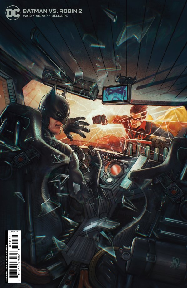 Batman vs. Robin #2 (2024) - 1:25 Sarmento Battle-Speed Variant