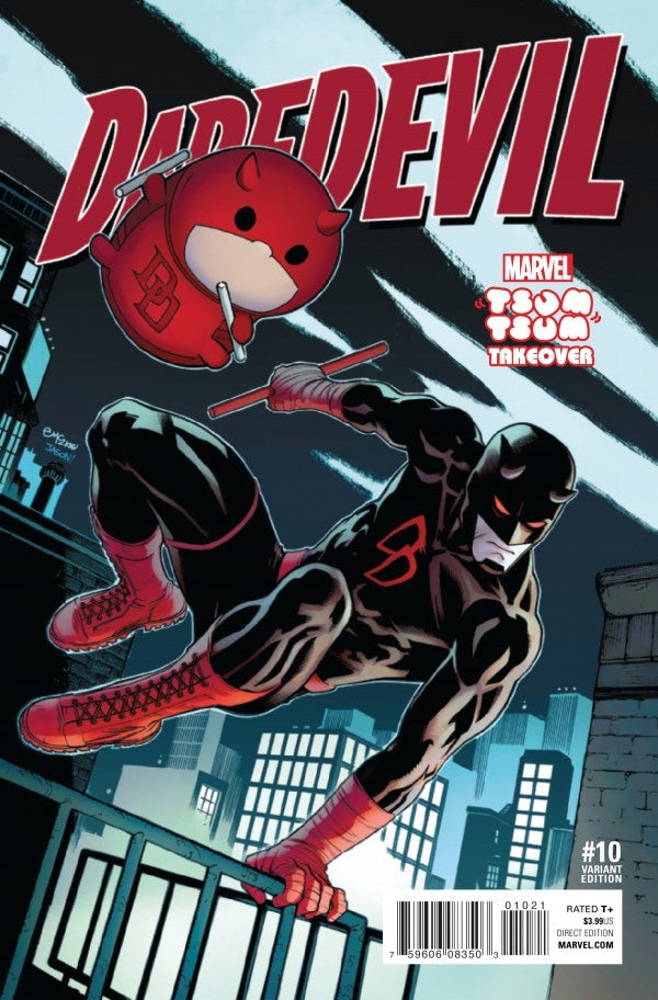 Daredevil #10 (2016) - McGuinness Marvel Tsum Tsum Takeover Variant