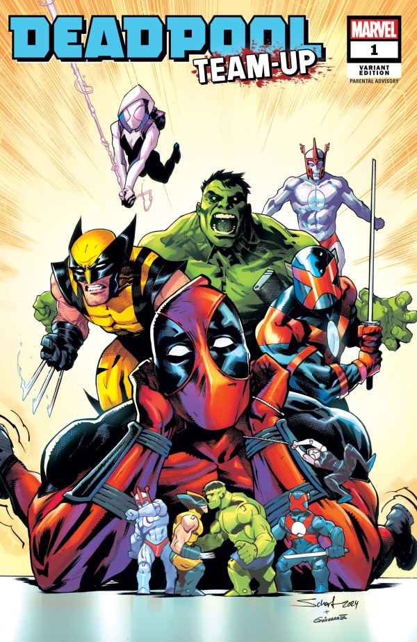 Deadpool Team-Up #1 (2024) - 1:25 Scharf Variant