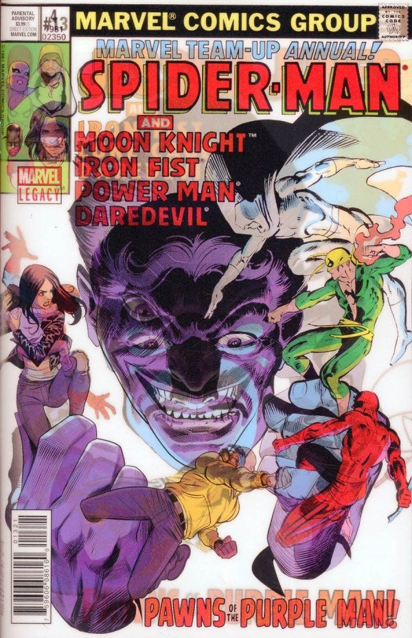 Jessica Jones #13 (2017) - Dan Mora Lenticular Homage Variant