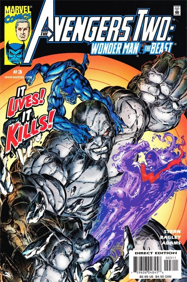 Avengers Two: Wonder Man & the Beast #3 (2000)