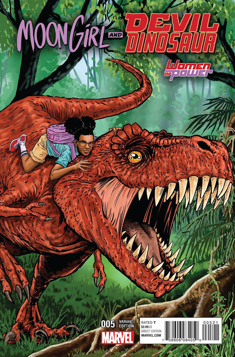 Moon Girl and Devil Dinosaur #5 (2016) - Pia Guerra Women of Power Variant