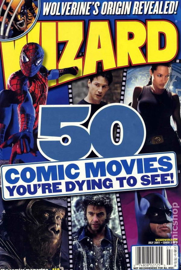 Wizard Magazine #118 (2001) -  - Cover B - Sealed