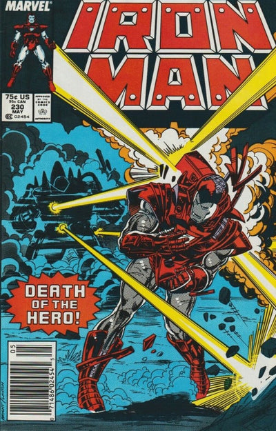 Iron Man #230 (1988) - Newsstand Edition
