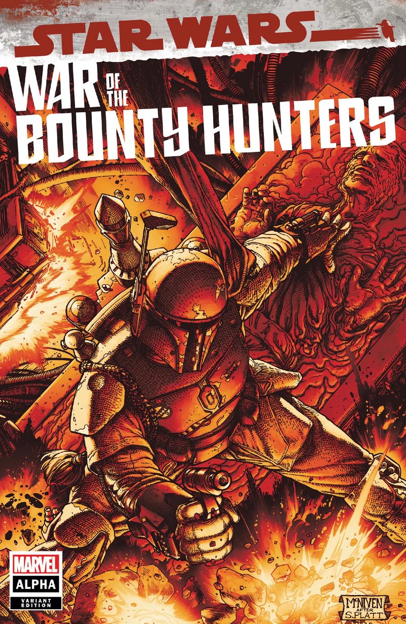 Star Wars: War of the Bounty Hunters Alpha 1 - Crimson Variant (2021)