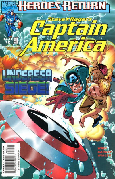 Captain America #2 (1997) - Ron Garney Gatefold Variant