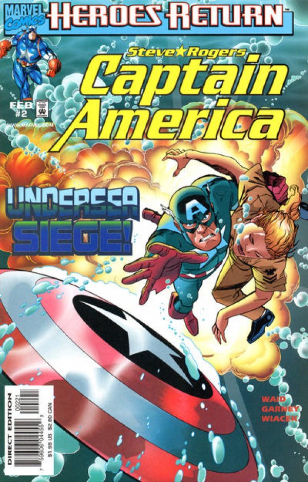 Captain America #2 (1997) - Ron Garney Gatefold Variant