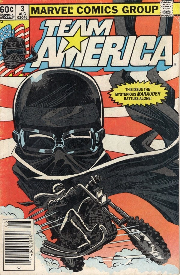 Team America #3 (1982) - Newsstand Edition