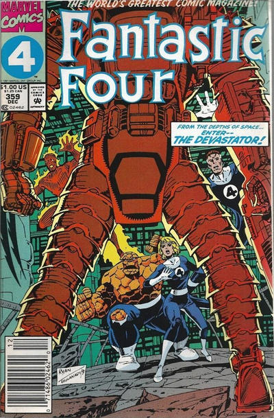 Fantastic Four #359 (1991) - Newsstand Edition