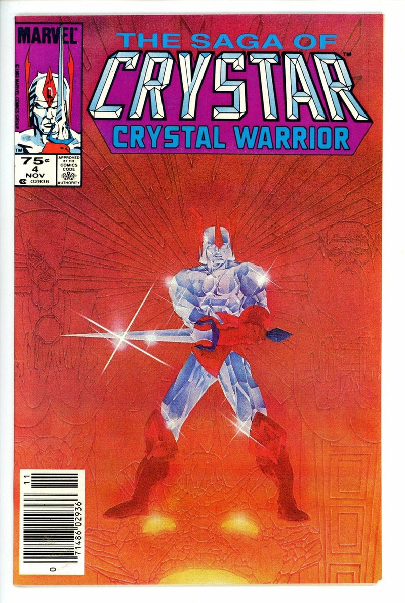 Saga of Crystar, Crystal Warrior #4 (1983) - Canadian Edition